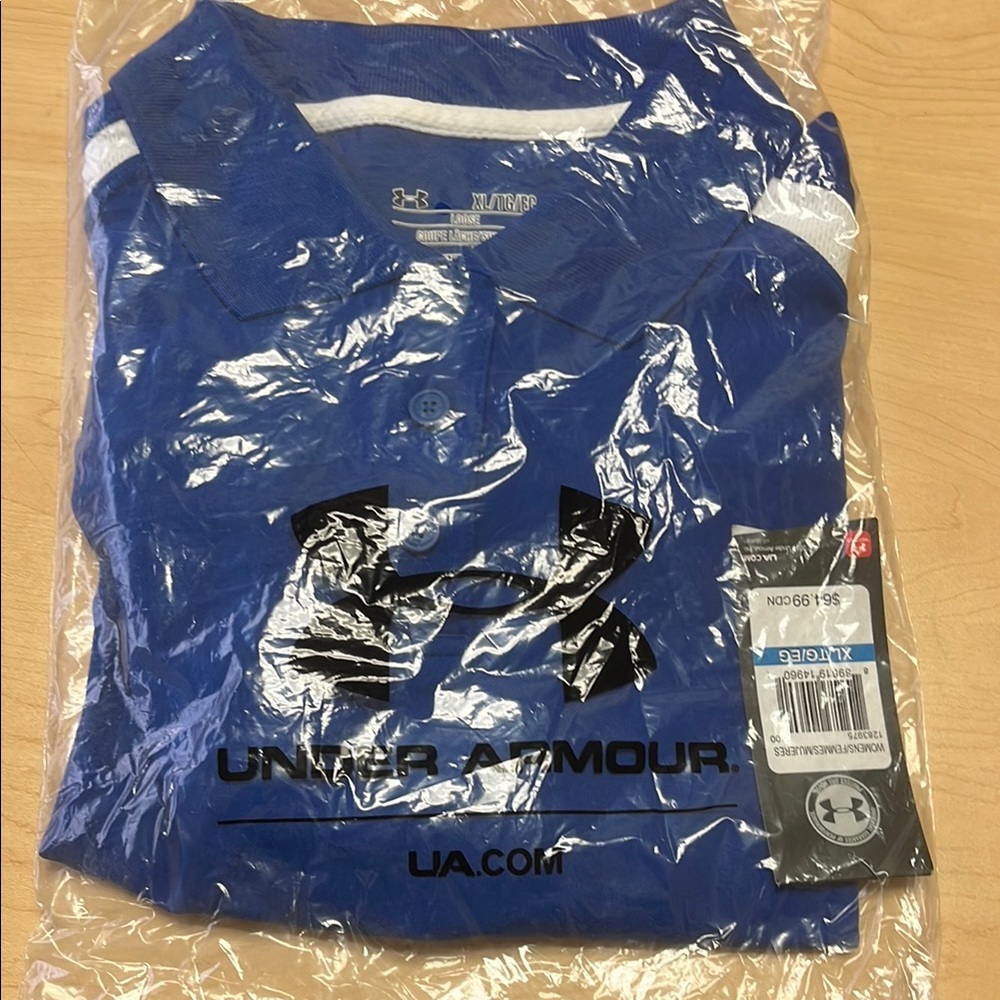 Under Armour Women’s blue Polo Shirt